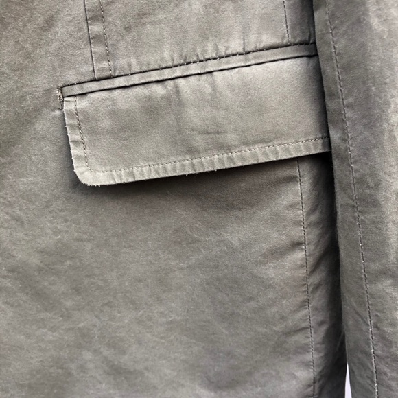 Daniel Hechter Comfortable Lined Khaki Blazer Jacket Casual Sport Coat EUC 42S - Picture 5 of 12